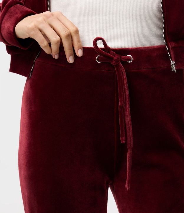 Pantalón de Jogging en Plush con Cintura Ajustable 3