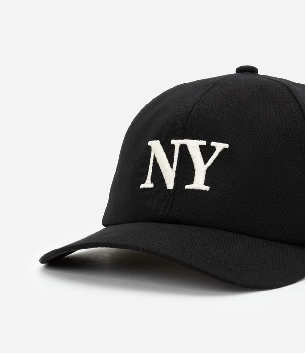 Gorra Infantil Aba Curva en Algodón con Estampa Bordada NY 4