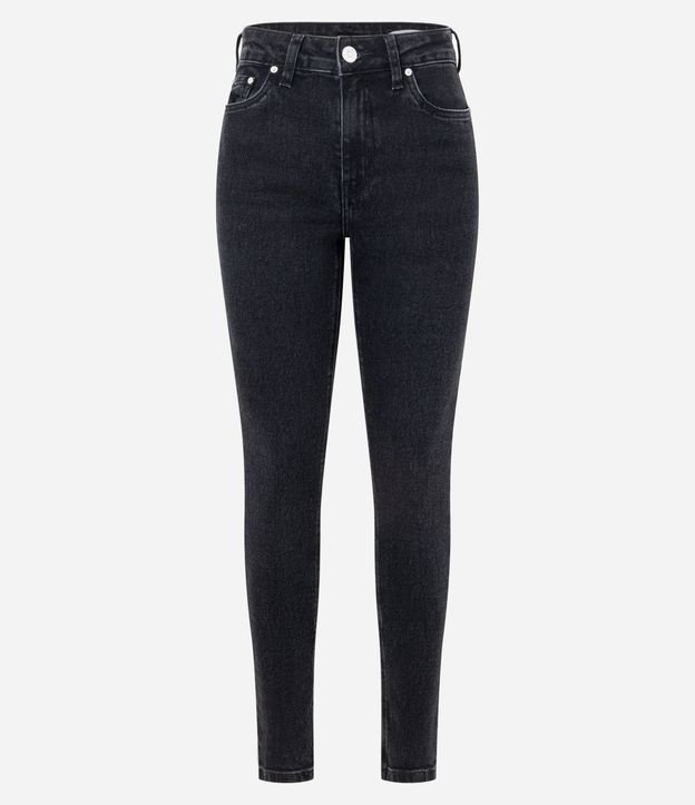 Pantalón Skinny en Jeans con Elastano y Cintura Alta 5