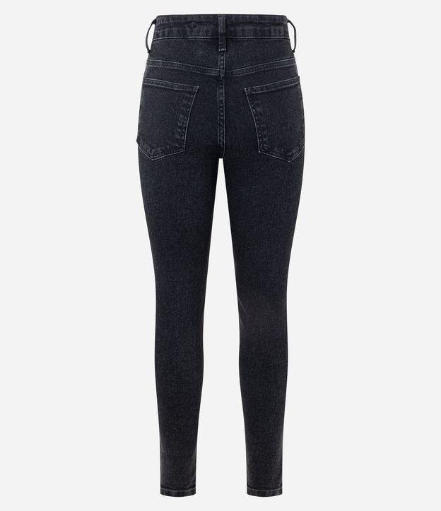 Pantalón Skinny en Jeans con Elastano y Cintura Alta 6