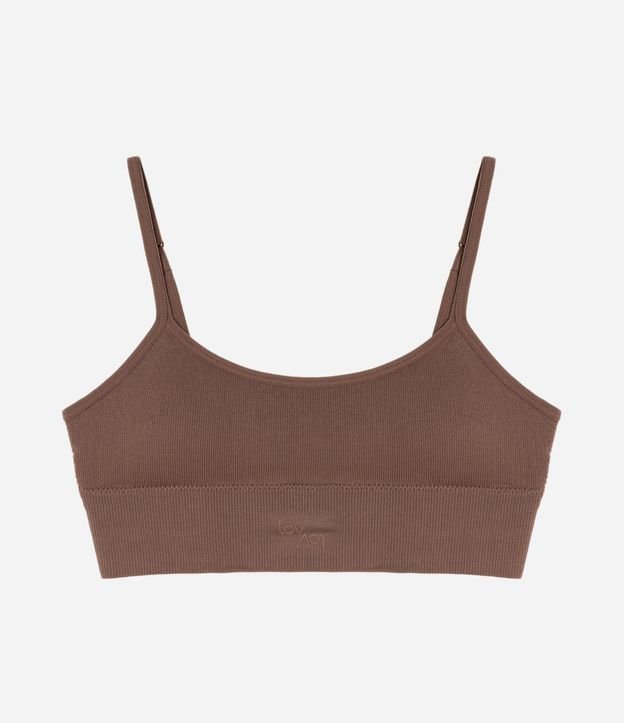 Soutien Top con Copa Desmontable Texturizado Seamless 5
