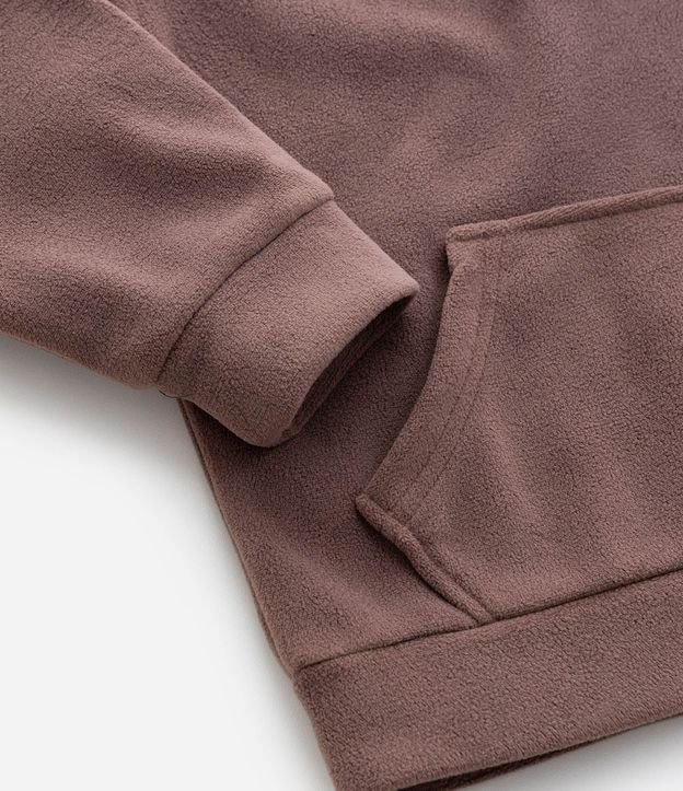 Buzo en Fleece con Cuello Alto y Botones - Talle 1 a 6 años 6