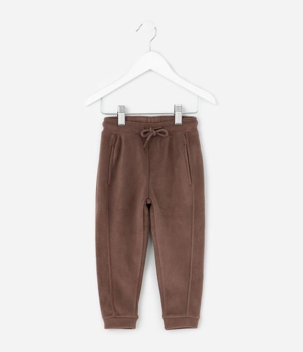 Pantalón Infantil en Algodón Felpado - Talle 1 a 6 años