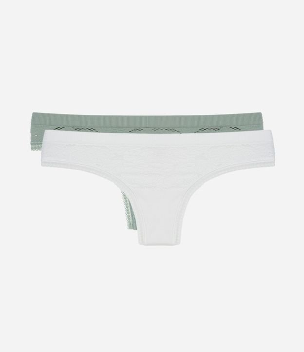 Kit 2x1 Bombacha Bikini Seamless Texturizada