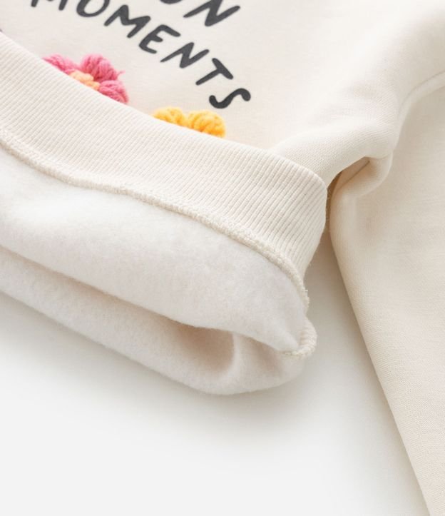 Saco Infantil con Flores 3D – Talle 1 a 5/6 años 5