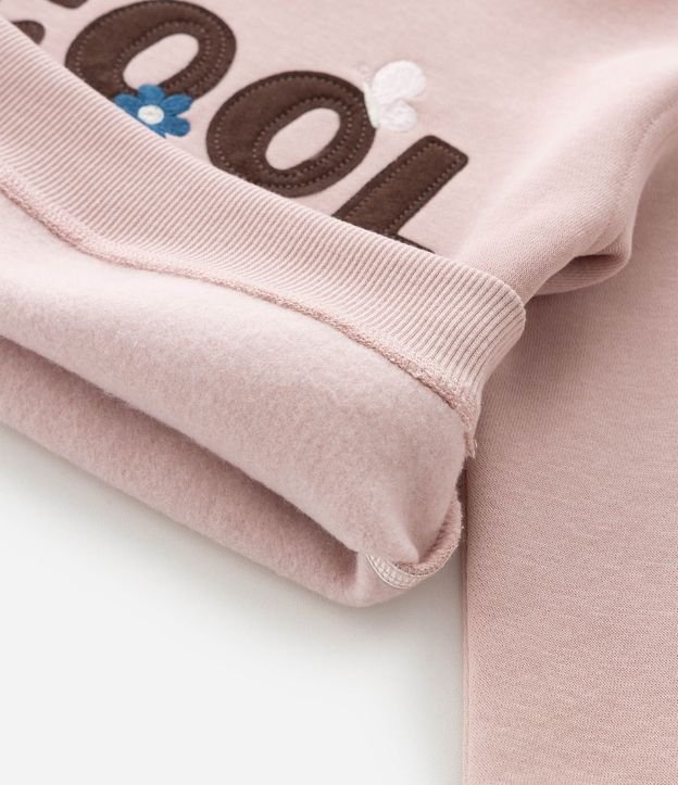 Saco Infantil con Lettering Bordado – Talle 1 a 6 años 6
