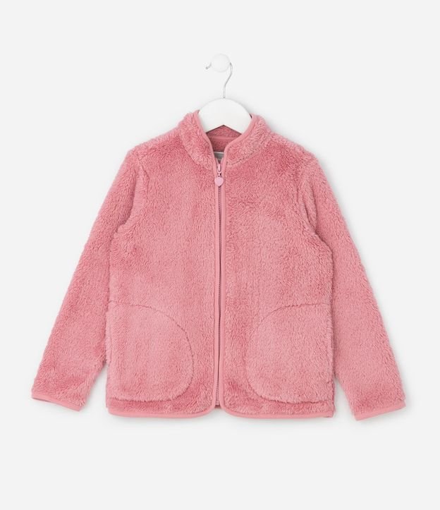 Campera Infantil Pesada con Cuello Alto y Bolsillos 1
