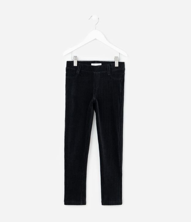 Pantalón Infantil Legging en Terciopelo Cotelê – Talle 1 a 6 años
