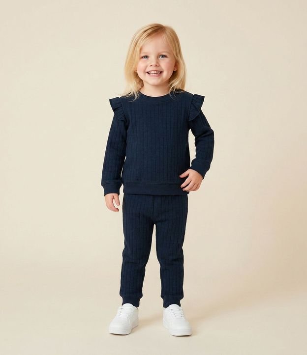 Conjunto Infantil Capitoneada con Saco y Pantalón – Talle 1 a 5/6 años