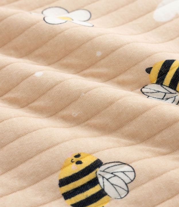 Conjunto Infantil Capitoneada con Estampa de Abejas – Talle 1 a 5/6 años 9