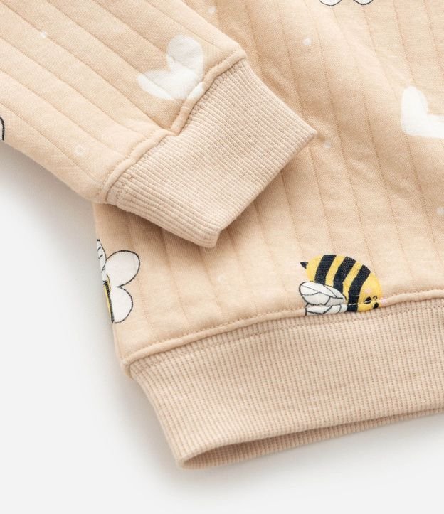 Conjunto Infantil Capitoneada con Estampa de Abejas – Talle 1 a 5/6 años 10