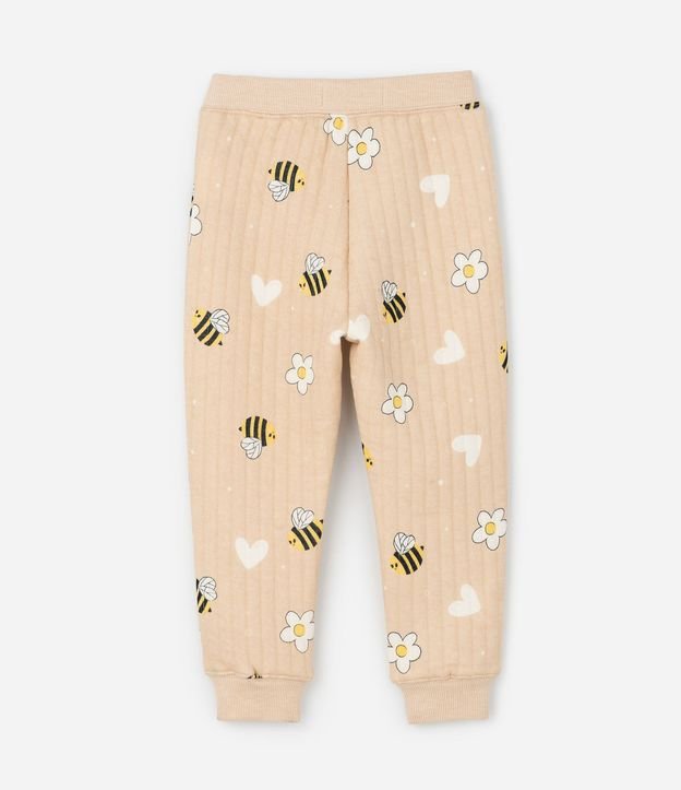 Conjunto Infantil Capitoneada con Estampa de Abejas – Talle 1 a 5/6 años 6
