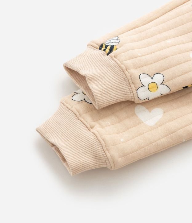 Conjunto Infantil Capitoneada con Estampa de Abejas – Talle 1 a 5/6 años 7