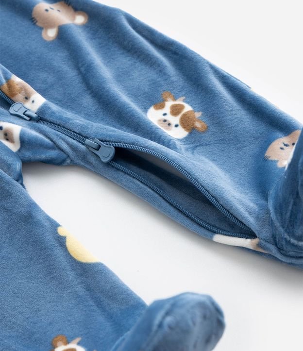 Enterito de Plush de Granja con Piecito - Talles 0 a 24 meses 6