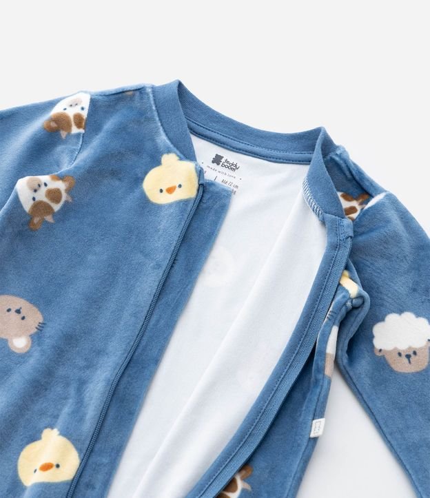 Enterito de Plush de Granja con Piecito - Talles 0 a 24 meses 7