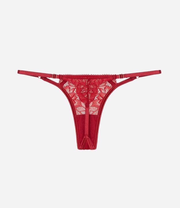Bombacha Colaless en Encaje Floral 6