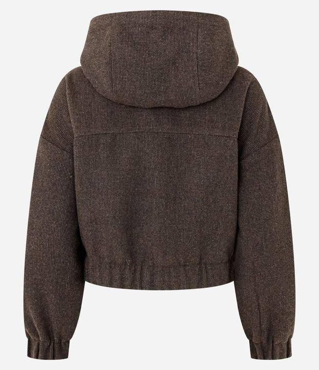 Campera Bomber con Capucha y Bolsillos Delanteros 7
