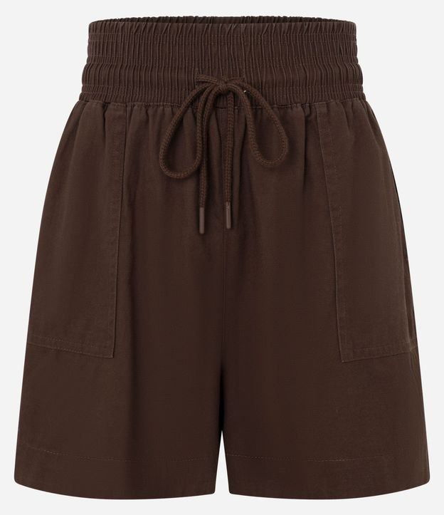 Short Runner en Liocel con Bolsillos Aplicados 5