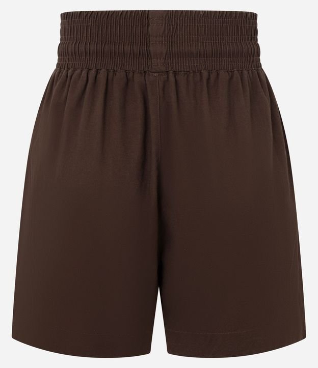 Short Runner en Liocel con Bolsillos Aplicados 6