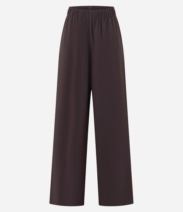 Pantalón Leve en Microfibra con Raya Lateral 7