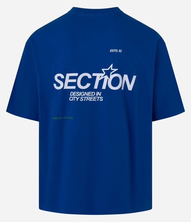 Remera Boxy en Algodón con Estampa Lettering Section 6