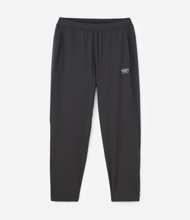 Pantalón Deportivo en Tejido Tecnológico con Lettering 4