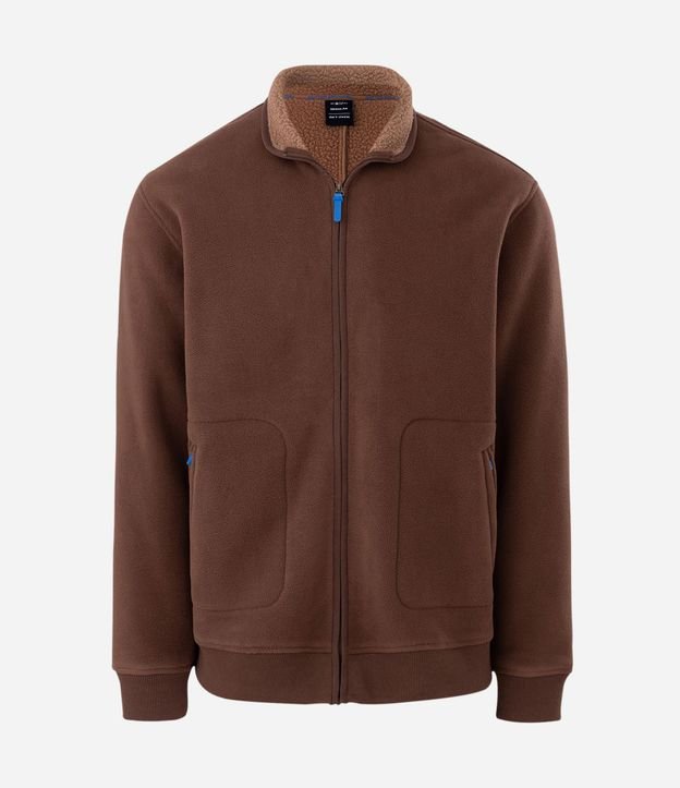 Buzo Aberto Liso con Sherpa 4