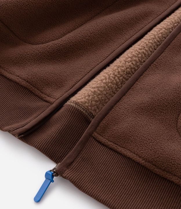 Buzo Aberto Liso con Sherpa 9