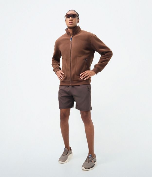Buzo Aberto Liso con Sherpa 2