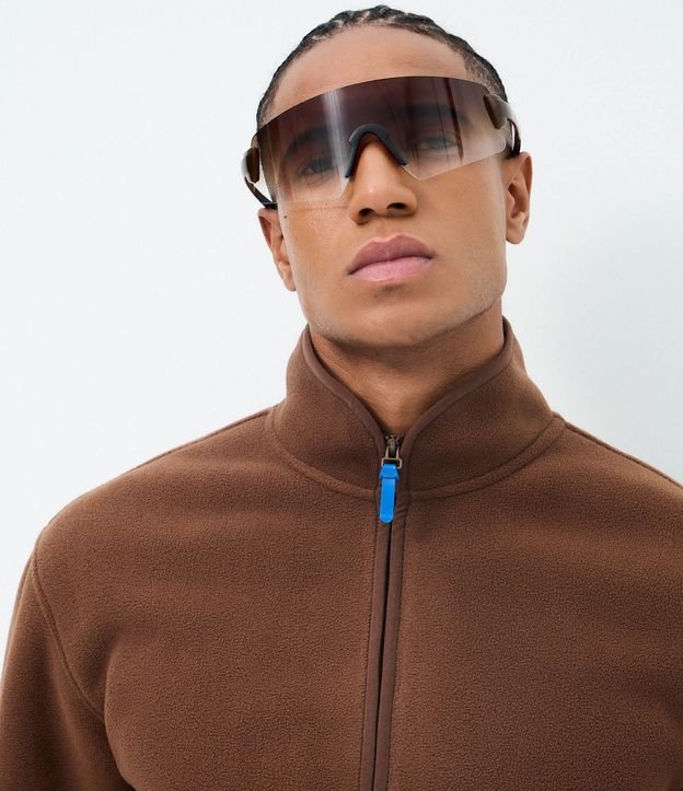 Buzo Aberto Liso con Sherpa 3