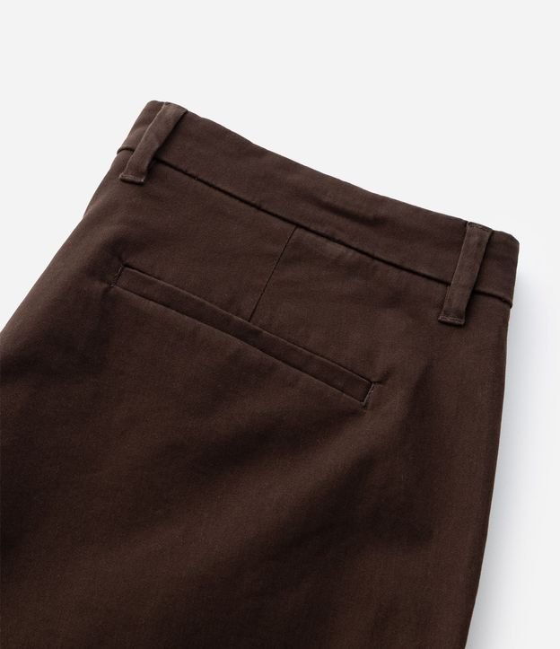 Pantalón Recto en Sarga Peletizada 11