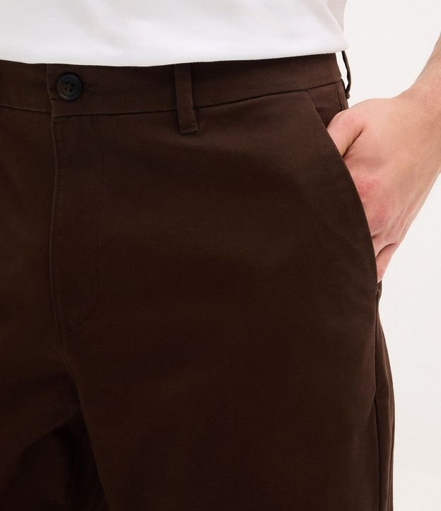 Pantalón Recto en Sarga Peletizada 3
