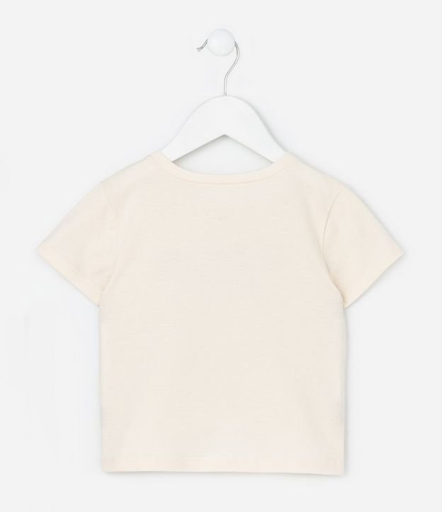 Remera Infantil con Estampa de Carpincho Realista  - Talle 1 a 6 años 2