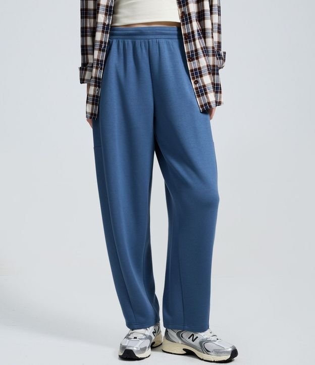 Pantalón en Modal con Cintura Elástica y Lazo 2