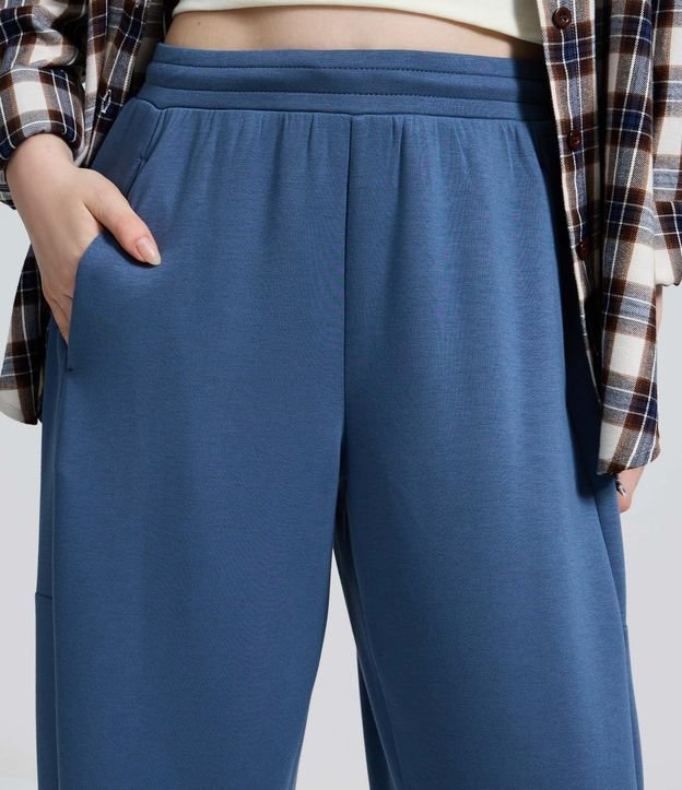 Pantalón en Modal con Cintura Elástica y Lazo 3