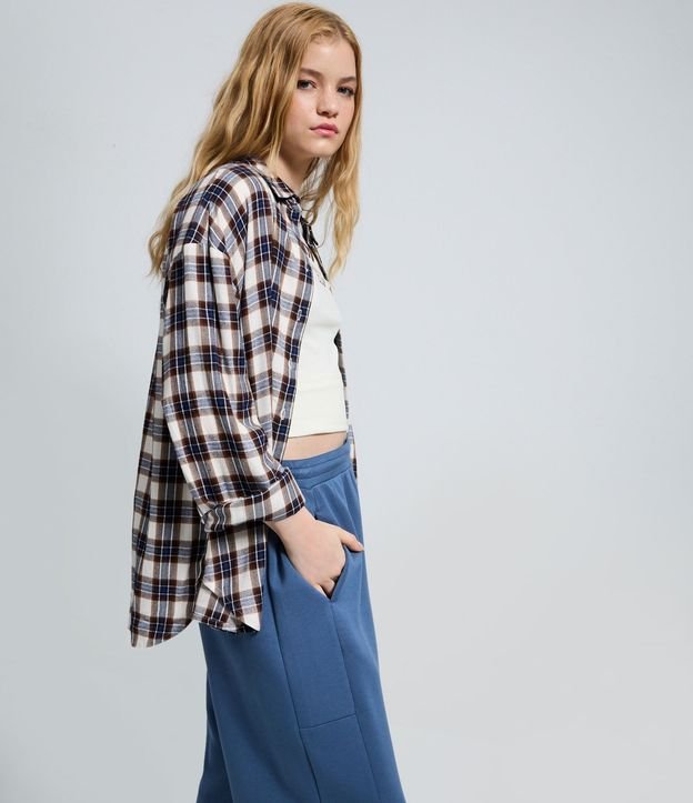 Pantalón en Modal con Cintura Elástica y Lazo 4