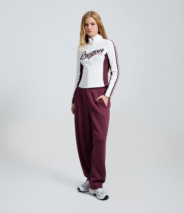 Pantalón en Modal con Cintura Elástica y Lazo