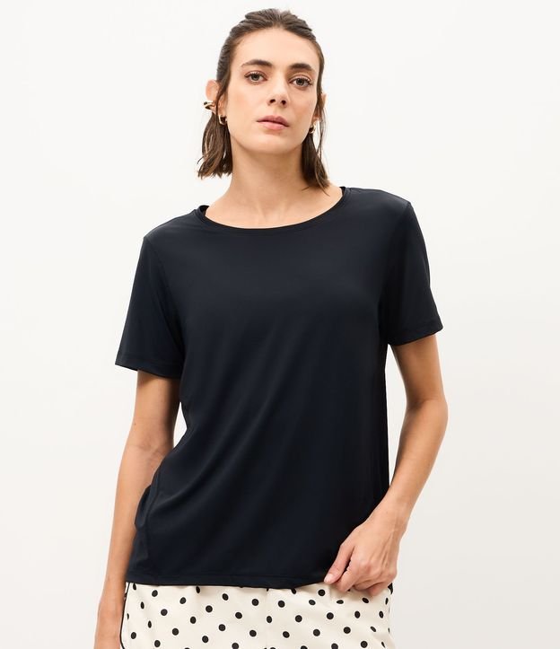 Remera Deportiva Manga Corta en Poliamida 1