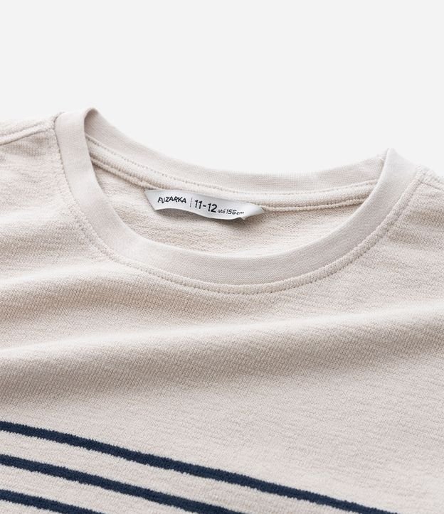 Remera Infantil con Rayas y Bloque de Color – Talle 5 a 14 años 6