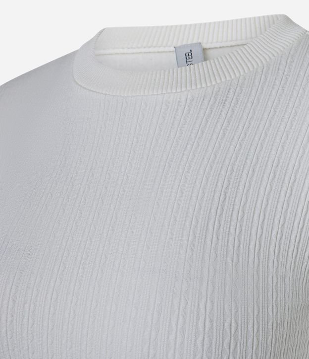 Remera Peluciada sin Costura en Microfibra 6