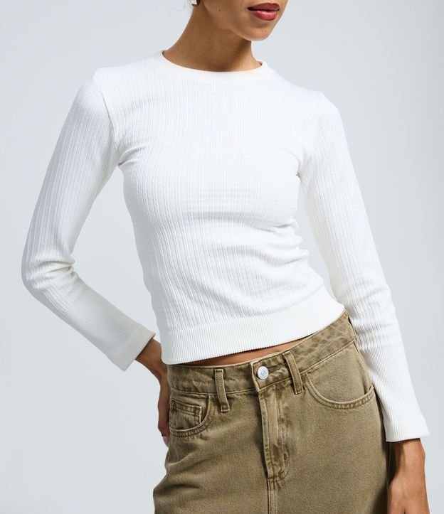 Remera Peluciada sin Costura en Microfibra 3