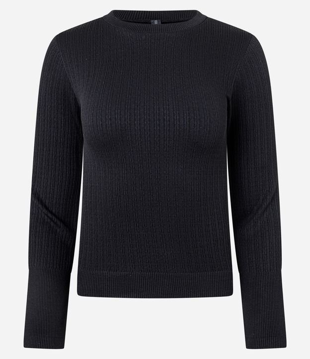 Remera Peluciada sin Costura en Microfibra