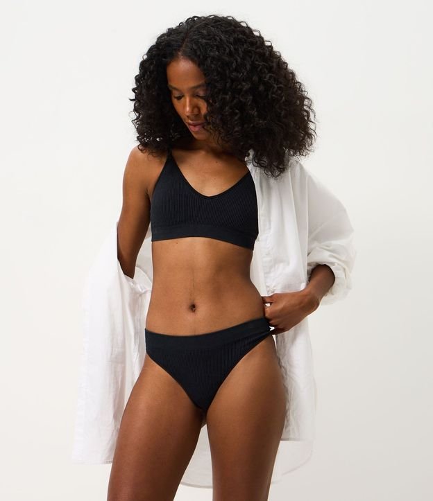 Bombacha Bikini Hilo Seamless Texturizada
