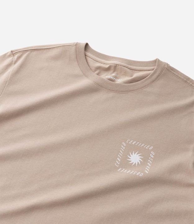 Remera Comfort en Algodón con Estampa de Playa 7