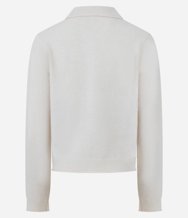 Saco en Tricot con Cuello Polo 3