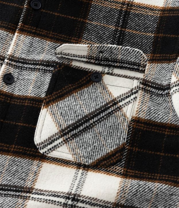 Campera en Franela de Cuadros con Forro 9
