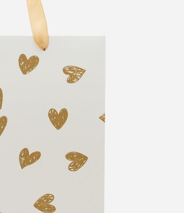 Bolsa de Regalo Pequeña con Estampa de Corazones 2