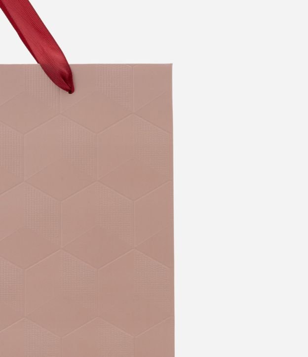 Bolsa de Regalo Mediana con Textura Hexagonal 2