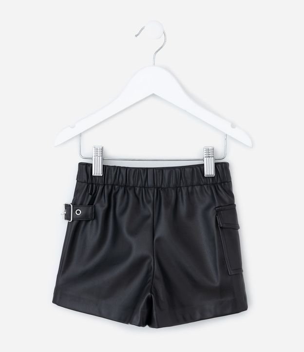Short Pollera Infantil con Bolsillo Cargo – Talle 1 a 6 años 3