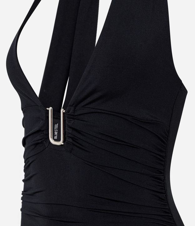 Vestido New Midi en Jersey con Adorno en el Busto 6